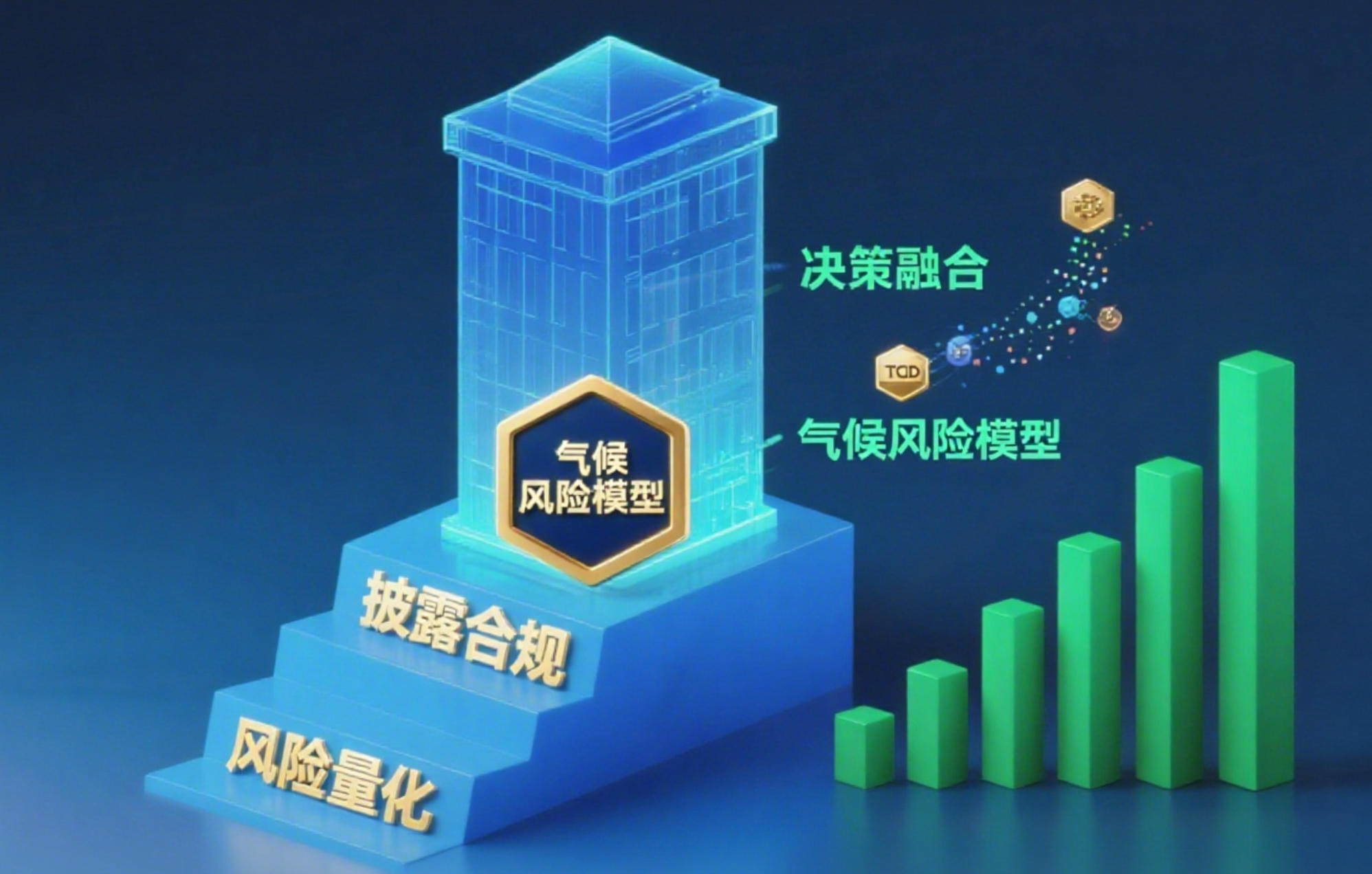 气候风险模型实战应用：金融机构从披露到决策的转型
